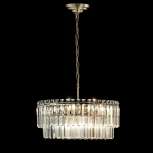 Подвесная люстра Citilux Фонда CL303193 (220V, хрусталь, на цепи)