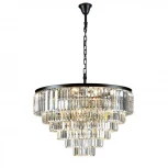 Подвесная большая люстра Divinare Nova 3001/01 LM-16 (220V, на цепи)