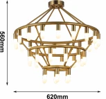Потолочная люстра Favourite Sparkle 2981-36P