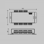 Усилитель сигнала SPI 6 канальный Maytoni 711007