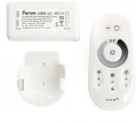 Контроллер диммер для светодиодной ленты с П/У белый, 12-24V, LD62 Feron 48029