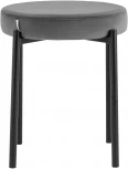 Табурет Рио велюр тёмно-серый УТ000036167