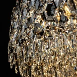 Подвесная люстра хрустальная Modelux MODELUX ML.6938.600 GD