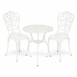 Комплект Secret De Maison Romance (стол +2 стула) butter white (алюминиевый сплав)
