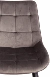 Стул ABRUZZO ( mod. 8060 ) / 2 шт. в упаковке Tetchair (Металл,Велюр/Серый) арт.24537