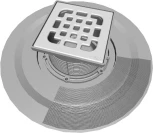 Душевой трап Viega Advantix 556914