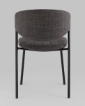 Стул Харпер ткань рогожка тёмно-серый Stool Group арт.УТ000036753