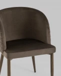 Стул Stool Group Оскар велюр коричневый УТ000031311