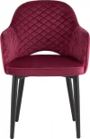 Стул Stool Group Венера диамант велюр бордовый