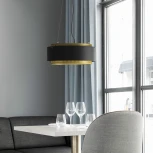 Подвесной светильник Casing 38 черный ImperiumLoft Casing01 (189559-26) (LED, 220V, на тросе, круглые, кольцо)