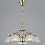 Подвесная люстра ILLUMICO IL0723-5PSQ-24 AB SPICA (220V, на цепи)