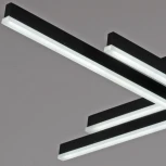 Потолочная люстра светодиодная на штанге с пультом Reluce 09794-0.3-04 (регулировка яркости, 220V)