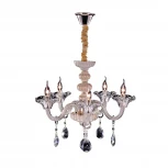 Подвесная люстра Citilux Ирида CL351151 (220V, хрусталь, на цепи, подсвечник, свеча)