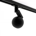 Трековый светильник однофазный 7W 220V Black RAUMBERG 8588Bk (LED, шар)