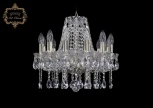 Подвесная люстра Art Classic 11.12 11.12.12.141.Gd.Sp (220V, хрусталь, на цепи, подсвечник, свеча)