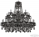 Подвесная люстра Bohemia 1411 1411/20+10+5/400/2d Ni M781