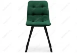 Стул Notta на металлокаркасе Чилли зеленый / черный 489714