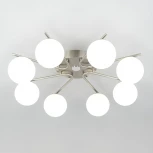 Потолочная люстра RGB с пультом управления Citilux Адам Смарт CL228A181 (LED, 220V, умный дом - Алиса, шарики)