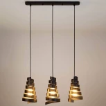 Подвесной светильник Eurosvet Storm 50058/3 черный (220V, на проводе)