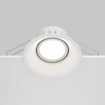 Встраиваемый светильник Dot GU10 1x50Вт Maytoni Technical DL028-2-01W (220V)
