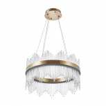 Подвесная люстра Arte Milano Venezia 311033/D600 BS (регулировка яркости, LED, 220V, хрусталь, пульт управления, на тросе, круглые)