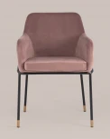 Стул Stool Group Сандра велюр пыльно-розовый УТ000005428