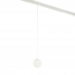 Трековый магнитный светодиодный светильник 20W 220V 3000-4000-6500K MyFar Sphere MT0223-10W3K-S-W