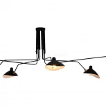 Потолочная люстра Lussole Loft Fairbanks LSP-9562 (220V, паук, IP21)