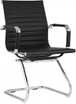 Кресло для посетителей TopChairs Visit черное УТ000001929