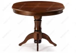 Деревянный стол Woodville Павия 100 орех / коричневая патина 450816