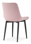 Стул Notta на металлокаркасе Седа К розовый / черный 502098