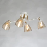 Потолочная люстра на штанге DeMarkt Тетро 673017504