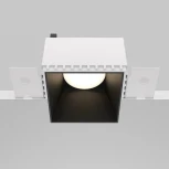 Встраиваемый светильник под гипсокартон Share GU10 1x20Вт Maytoni Technical DL051-01-GU10-SQ-WB (220V)