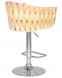 Стул барный DOBRIN MARCEL (бежевый велюр (MJ9-10))