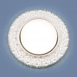 Встраиваемый точечный светильник Elektrostandard 3029 GX53 CL прозрачный