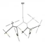 Подвесная люстра трансформер ST Luce Laconicita SL947.102.14 (220V, палочки, асимметрия)