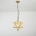 Подвесной светильник Star Frosted Glass Imperiumloft 40,1574 (73573-22) (220V, на цепи, звезды)