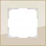 Рамка на 1 пост Favorit (шампань,стекло) Werkel W0011111 (a050793)
