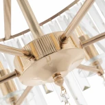 Потолочная люстра хрустальная на штанге Arte Milano Sorrento-2509 372509/6/500 GD (220V)