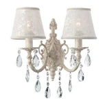 Бра L'Arte Luce Doris L12622.64 (220V, хрусталь, подвески)
