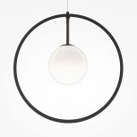 Подвесной светильник LED Maytoni Paparazzi MOD407PL-L12B3K1 (220V, на проводе, шар, кольцо)
