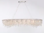 Подвесной светильник Newport 10900 10910+8/S (220V, хрусталь, на тросе)
