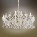 Подвесная большая люстра Aployt Anula APL.810.03.20 (220V, на цепи, свеча)