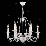 Подвесная люстра Freya Velia FR2046-PL-06-WG (220V, на цепи, подсвечник, свеча)