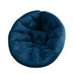 Кресло Dreambag Футон Синий (Велюр, XL) 6923412