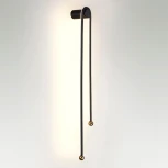 Настенный светильник Odeon Light Memfi 6633/18WL металл/черный/акрил IP20 LED 18W 3000K 220V