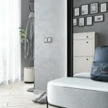 Выключатель двухклавишный (айвори матовый) Werkel W1120062 (a059280)