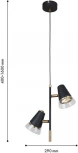 Подвесной светильник F-Promo Trandy 4618-2P (220V, на проводе)