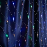 Светодиодная гирлянда Feron 48175 CL31 сеть 3х2,7м + 3м мультиколор c питанием от сети, прозрачный шнур