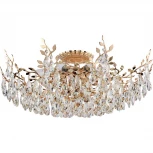 Потолочная люстра Stilfort Sofia 1031/03/08C (220V, хрусталь, листья)